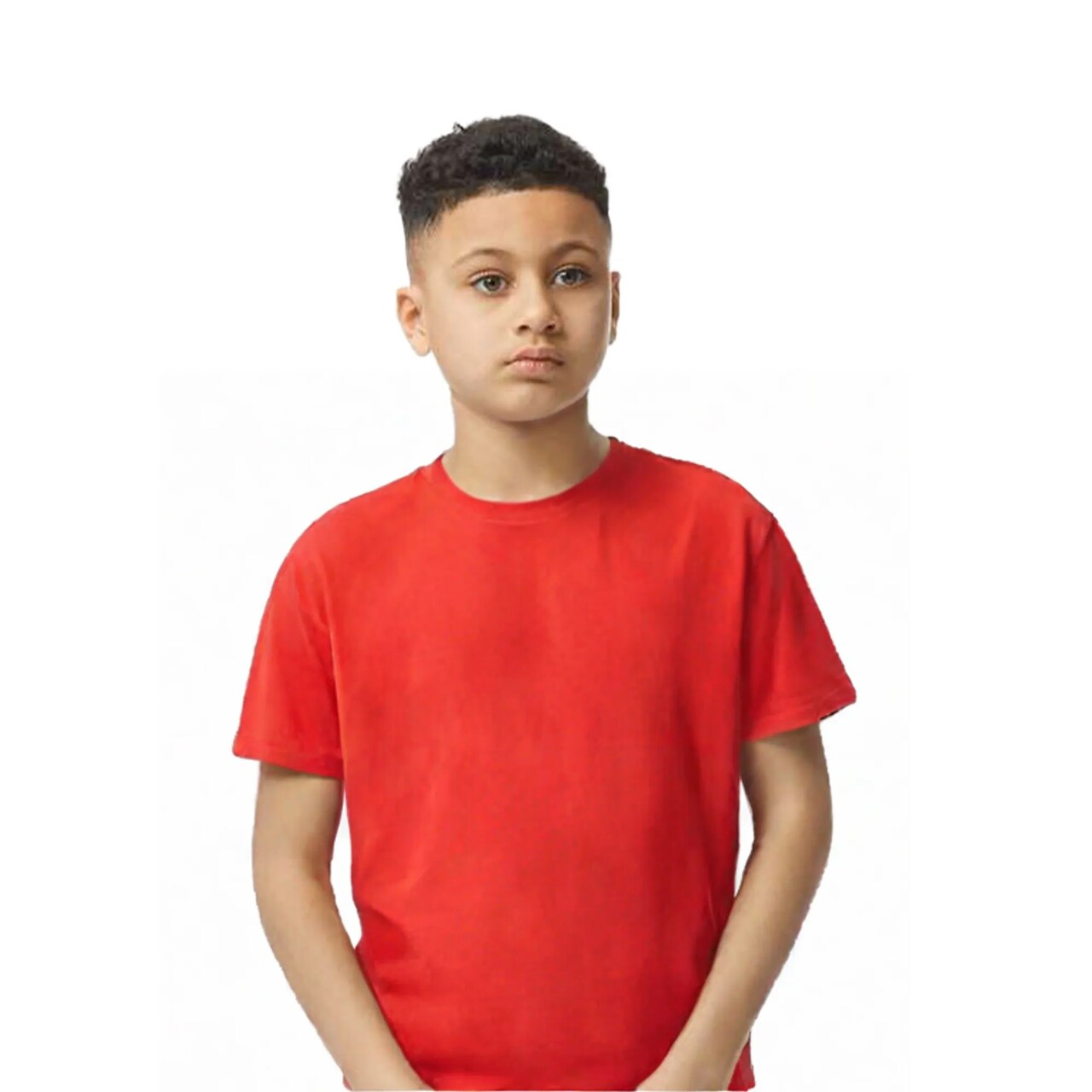 Gildan Youth Softstyle Crewneck Short Sleeve T-Shirt for School Wear & Custom Printing Cotton Tee